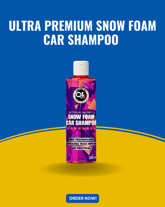 Ultra Premium Snow Foam Car Shampoo with Microfibre Cloth- 525 ML