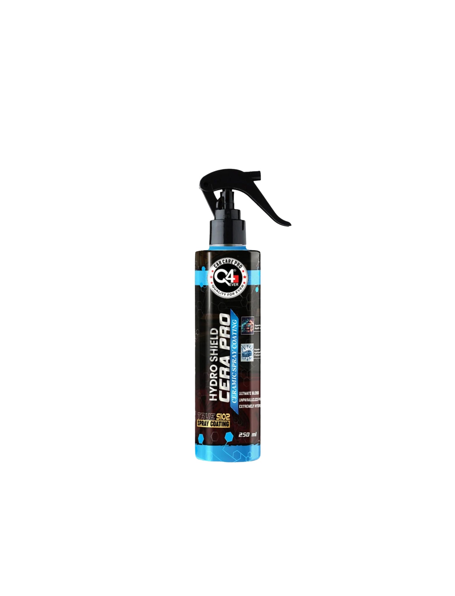 Cera PRO Ceramic Coating Hydro Shield 250ml | DIY Easy Application for Car & Bike Protection | Pack of 1